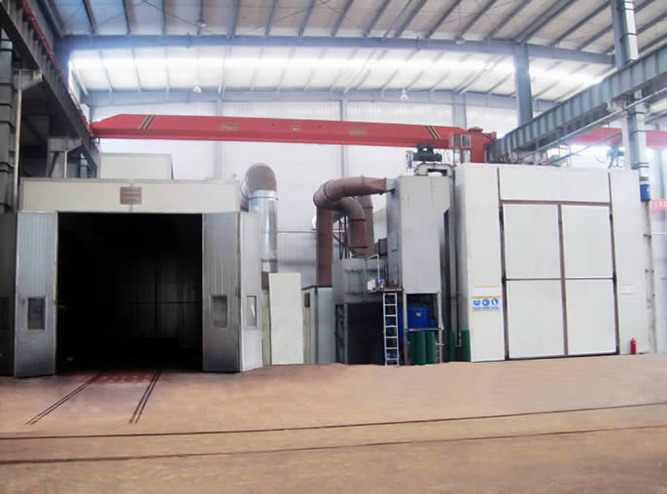 石油機(jī)械廠噴砂、噴漆房